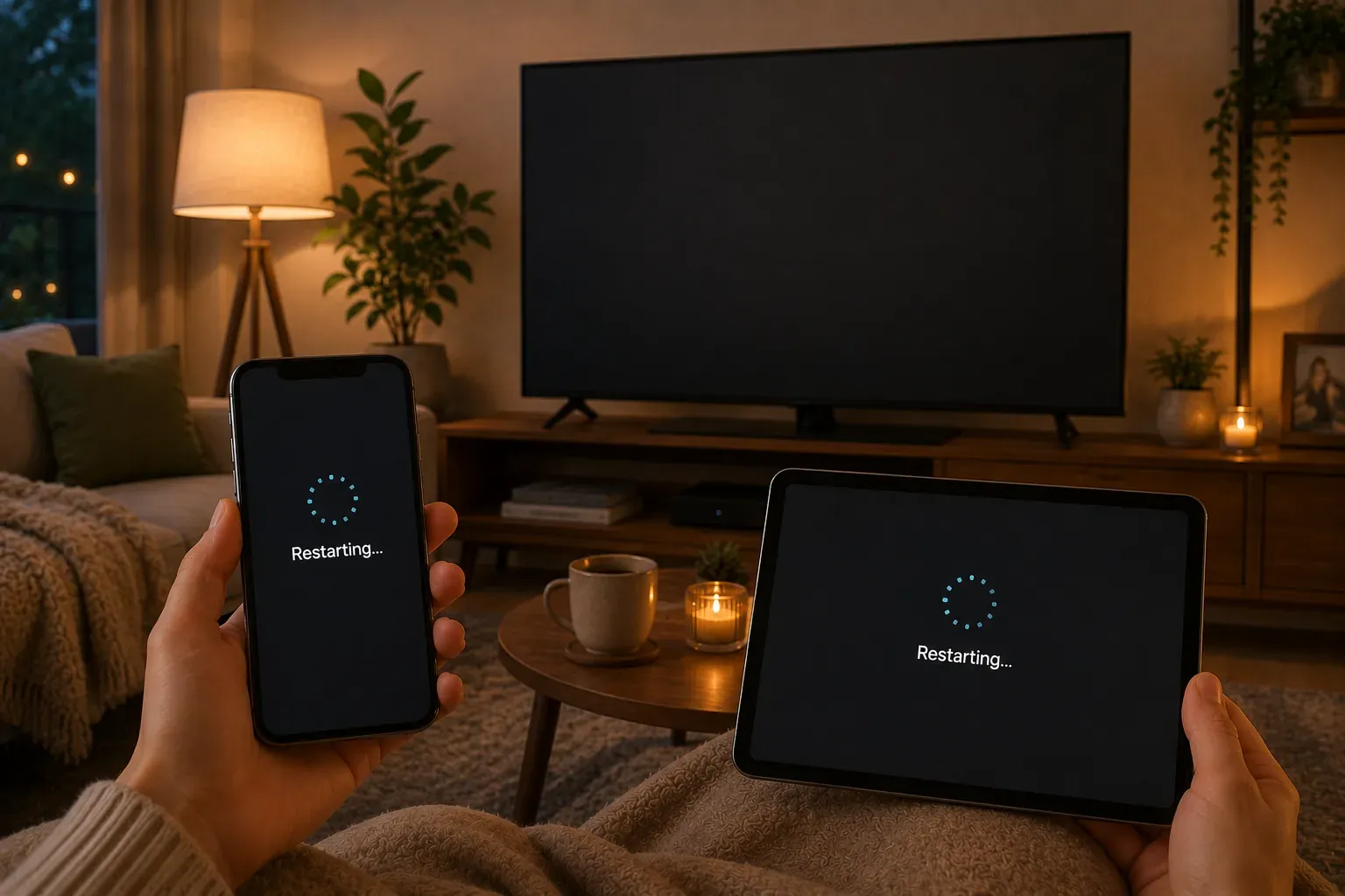 Restart your devices