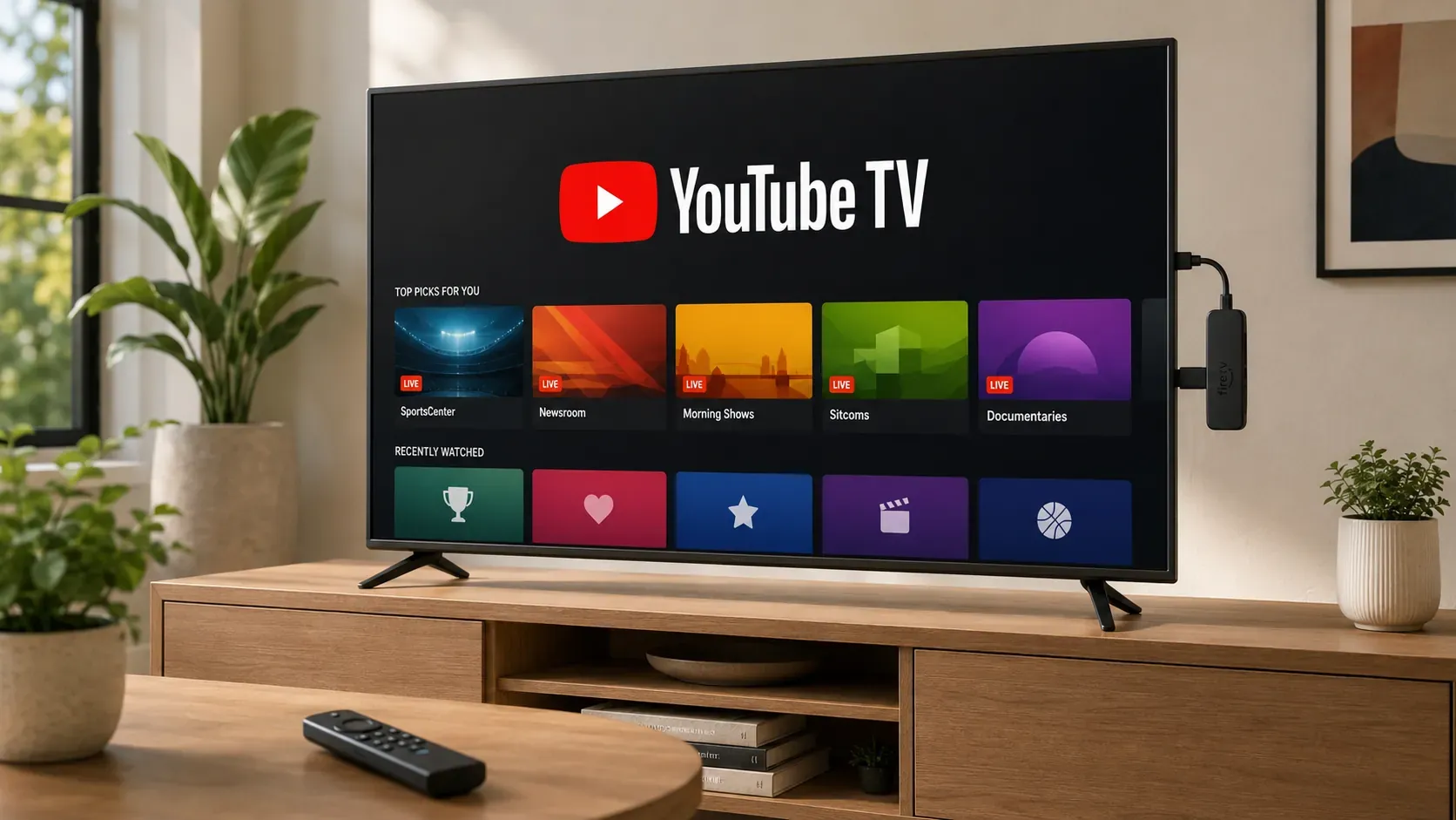 YouTube TV on FireStick