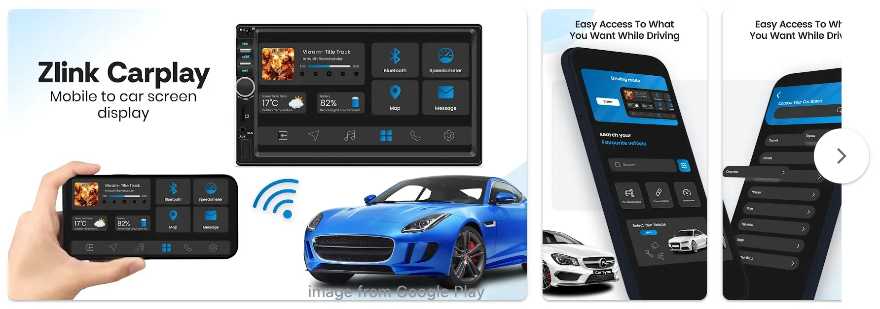 Zlink Carplay app